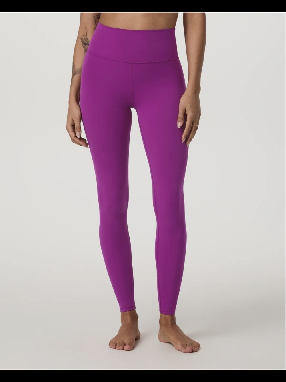 NEW Vuori XL AllTheFeels Magenta Leggings